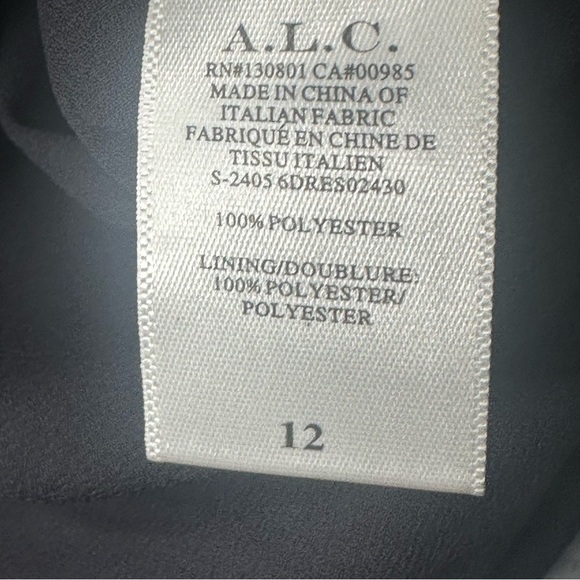 A.L.C. Everly Pleated Gown. Sz: 12 - Picture 11 of 11